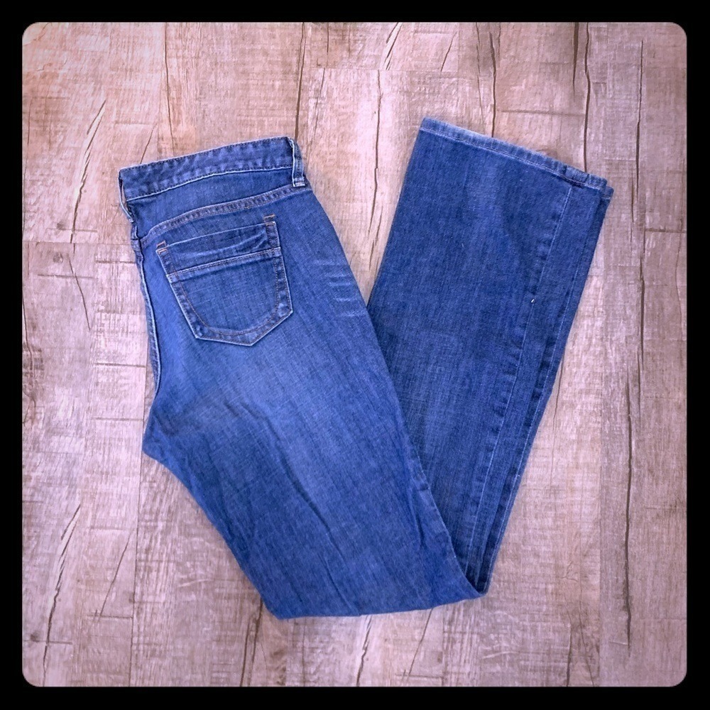 GAP Women's Premium Bootcut Jeans Size 12L‎ Stretch Denim Cotton